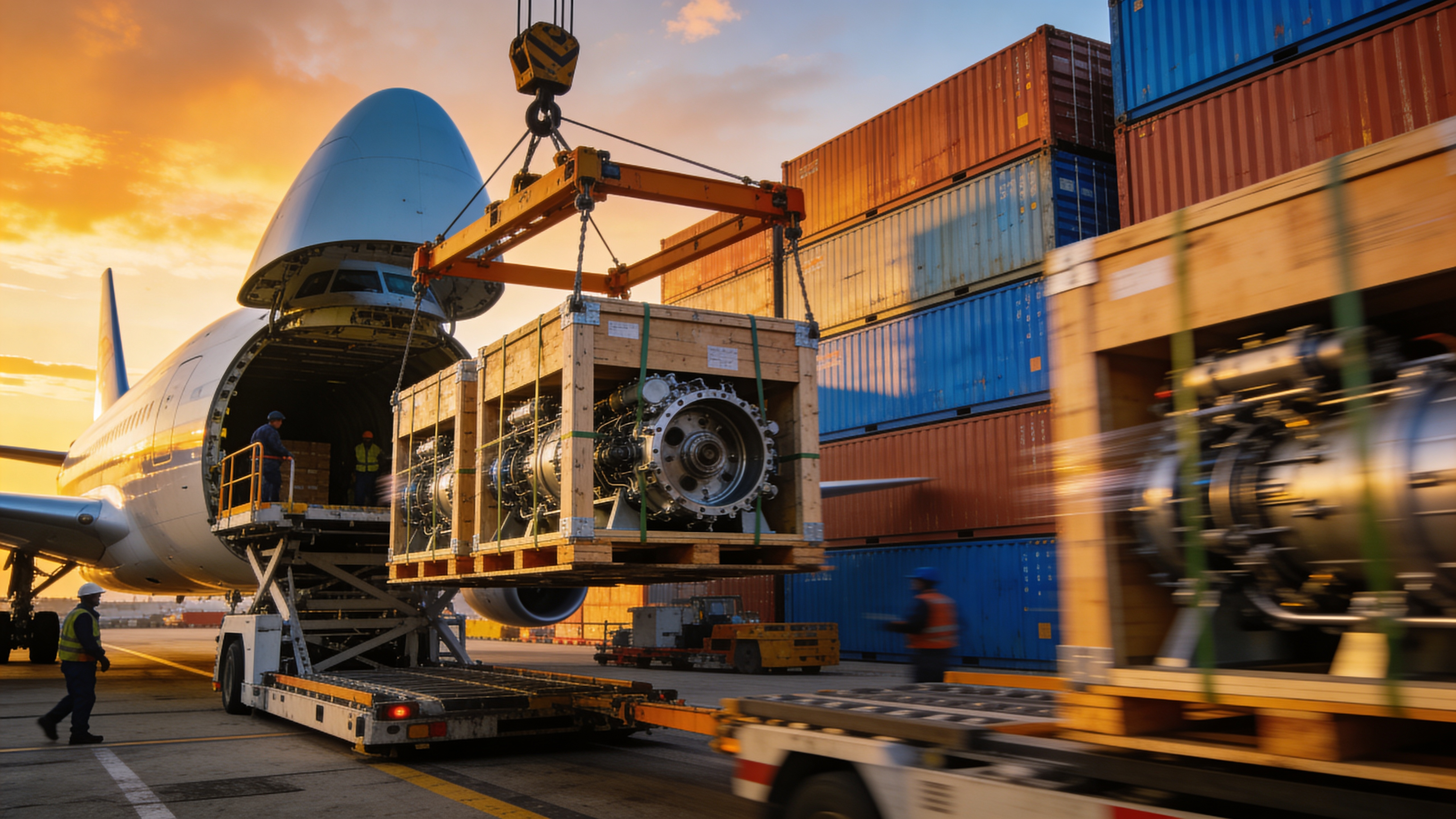 Marine engineer dimensional inspection of crankshaft