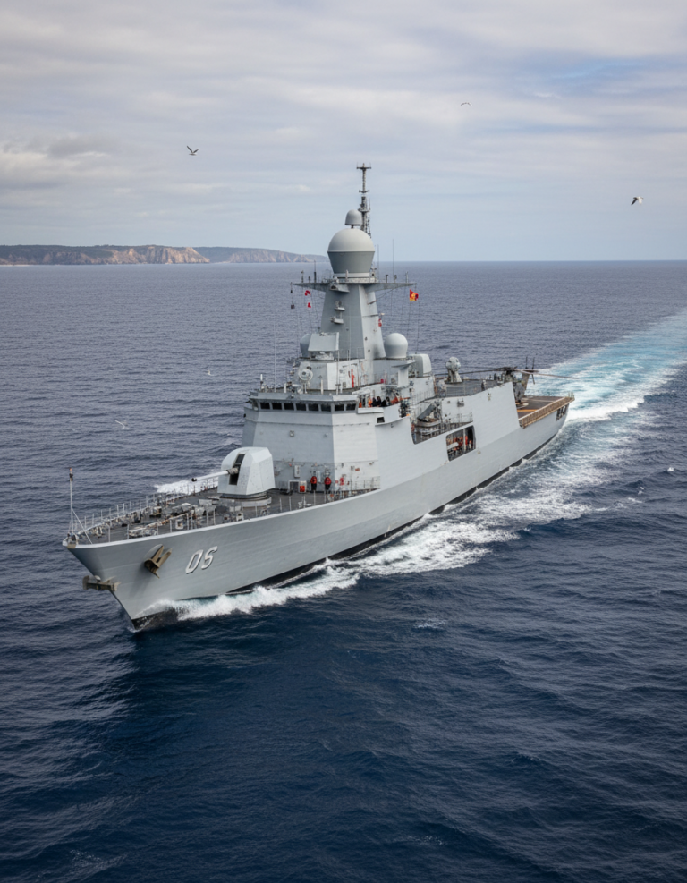Naval frigate military vessel
