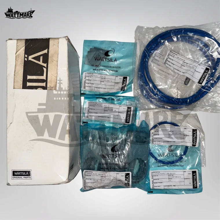 Locking plates & seals for Sulzer RTA48T — Wattmare marine spare parts stock