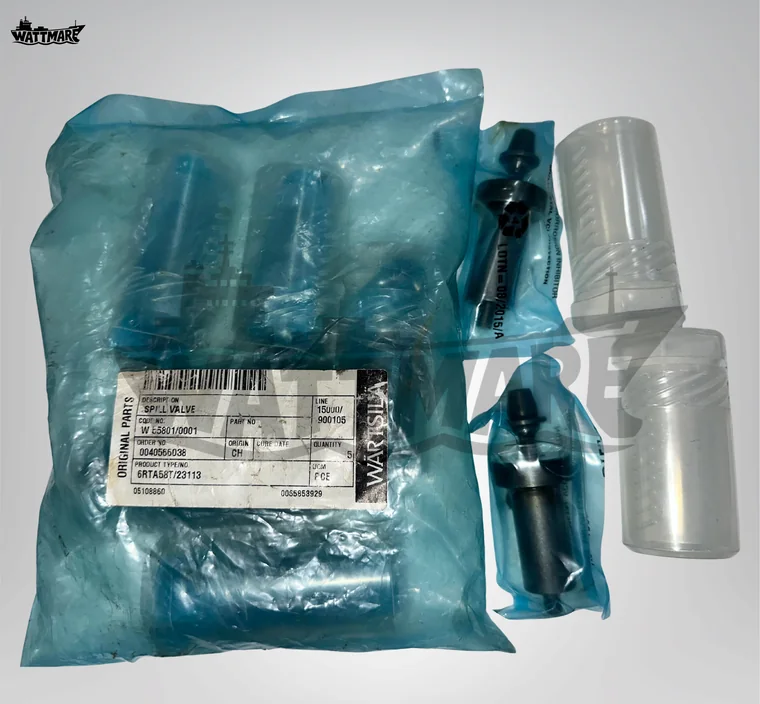 Spill valve for Sulzer RTA58T — Wattmare marine spare parts stock