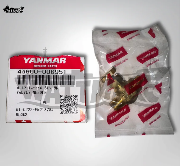 Needle valve for Yanmar 6N18AL — Wattmare marine spare parts stock
