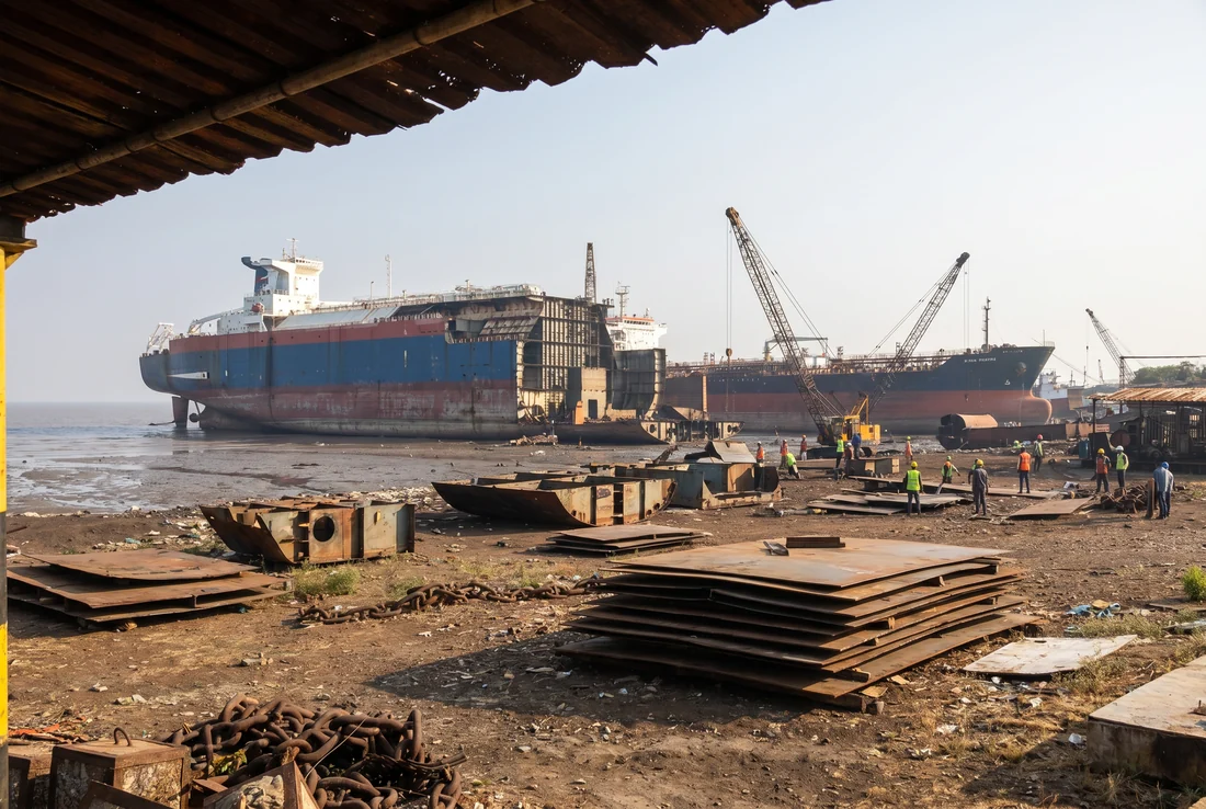 How to Source Marine Spare Parts from Alang Ship-Recycling Yard