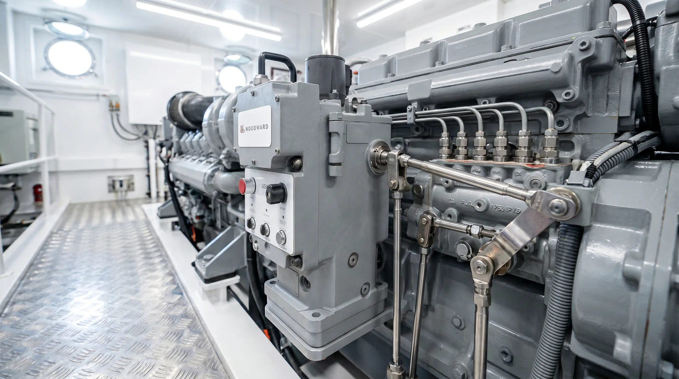 Governor marine spare parts in a ship engine room — Wattmare supplier India
