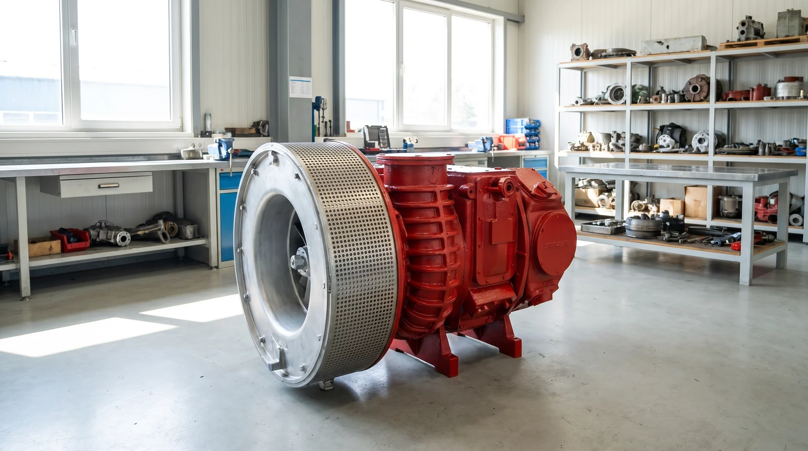 Accelleron TPS series two-stroke marine turbocharger