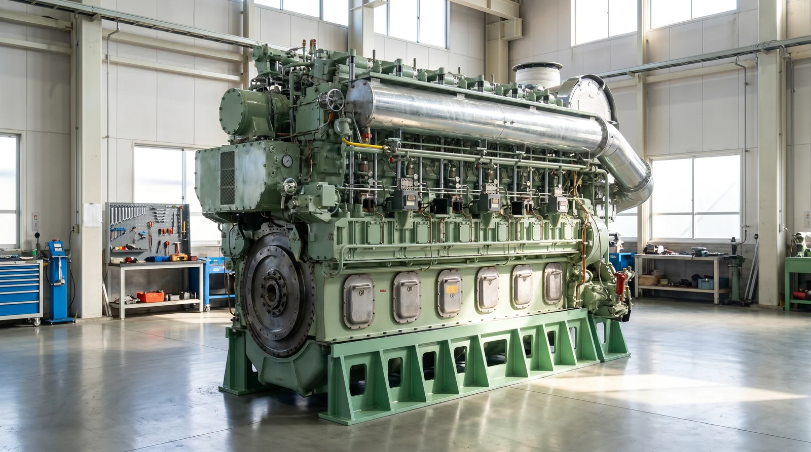 Akasaka AH series four-stroke marine main engine