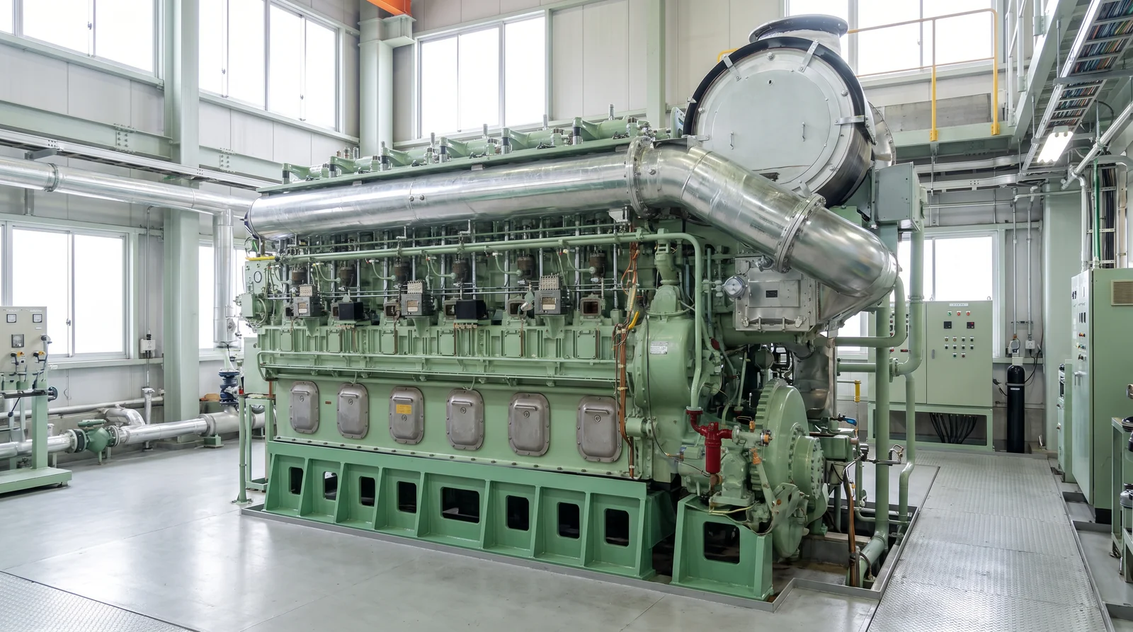 Akasaka AH-series medium-speed four-stroke marine engine - spare parts supplier