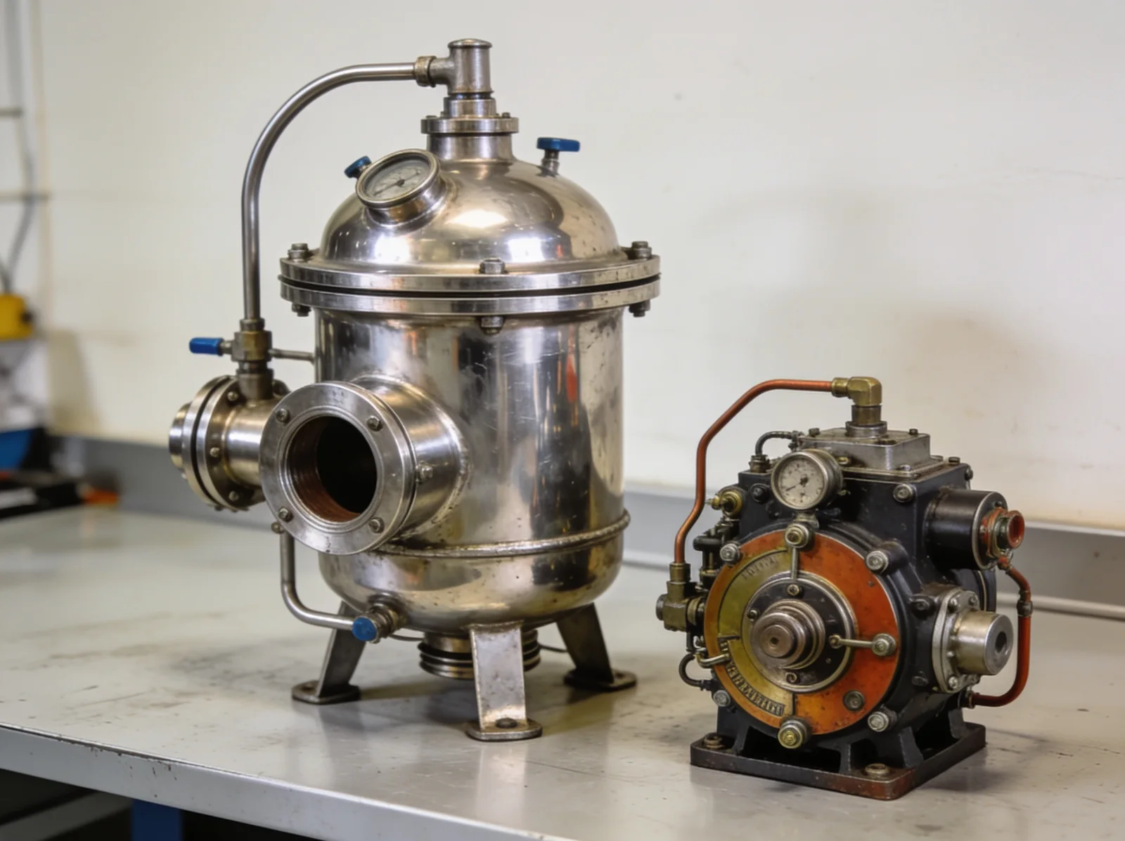 Recovered marine separator and governor