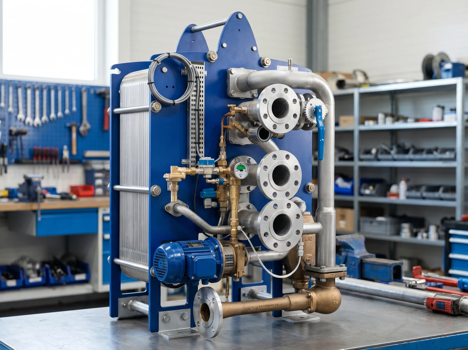 Alfa Laval AQUA plate-type marine main engine