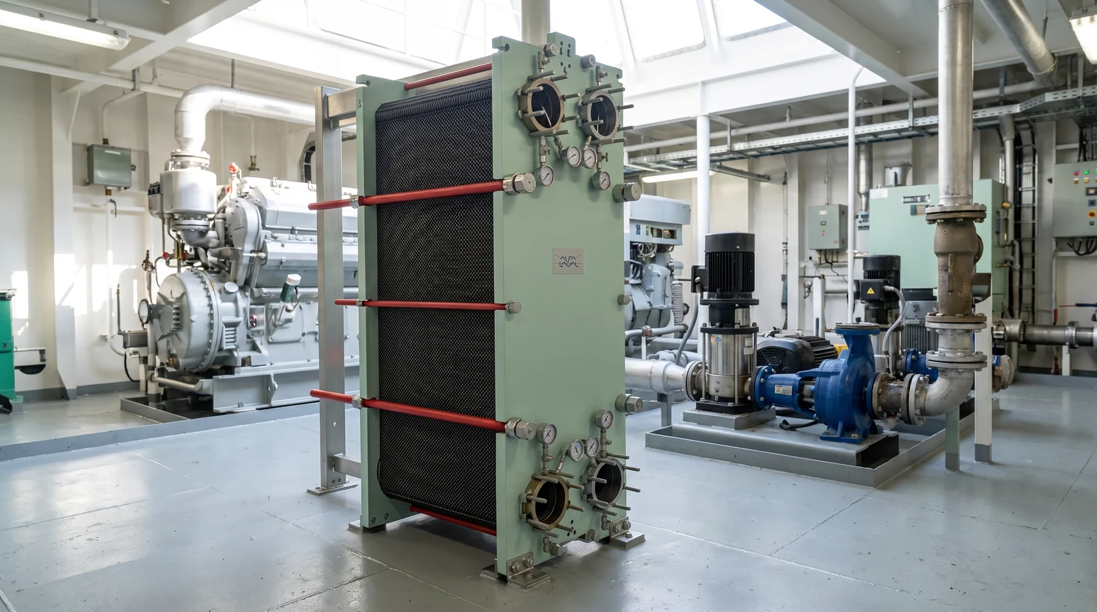 Alfa Laval gasketed plate heat exchanger - marine spare parts supplier