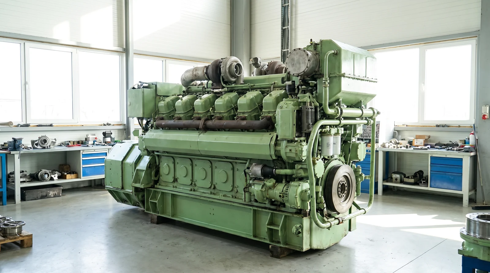 Bergen C-series four-stroke marine main engine