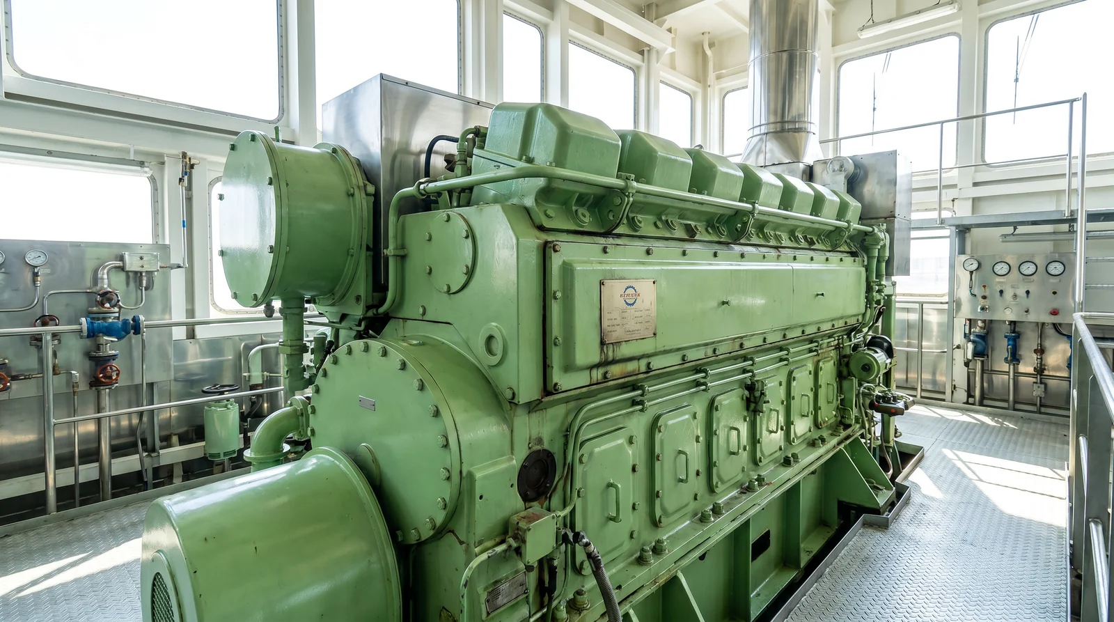 Bergen B-series medium-speed four-stroke marine engine - spare parts supplier