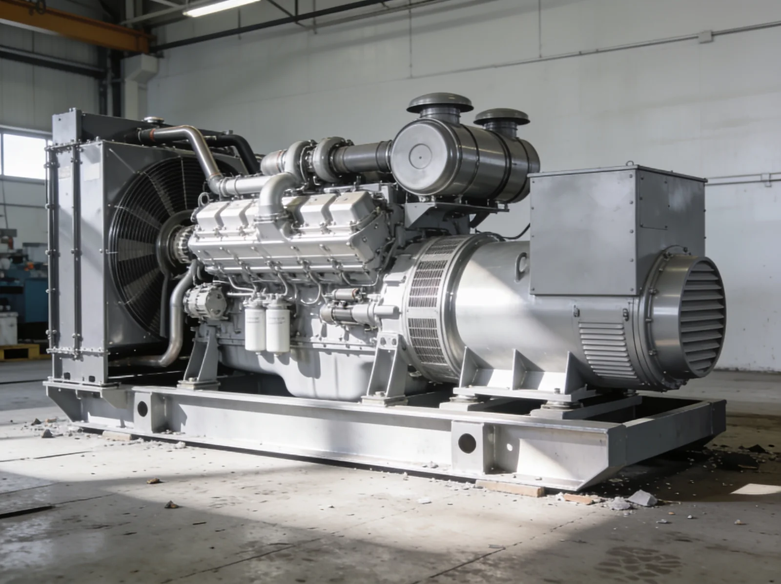 Marine auxiliary engine genset supplied from Bhavnagar