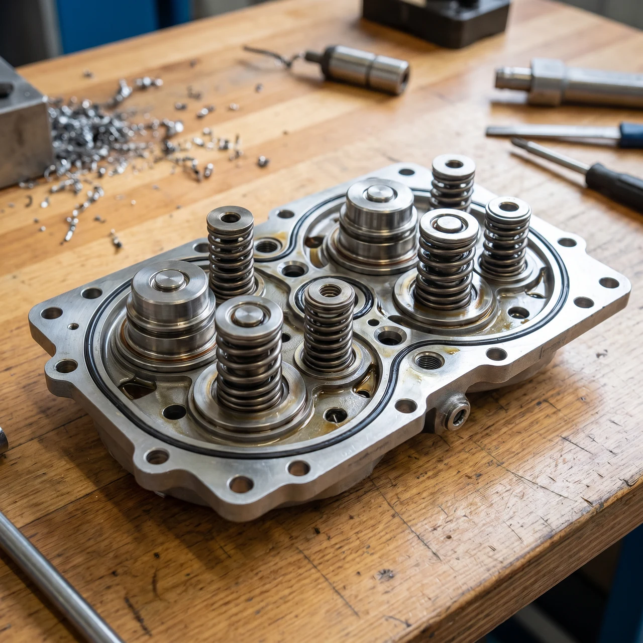 valve plate of marine refrigeration compressor