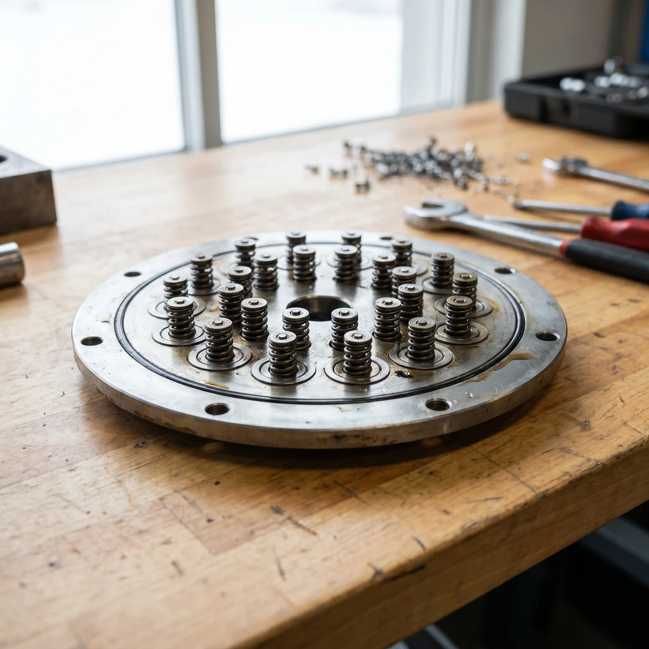 valve plate of marine refrigeration compressor