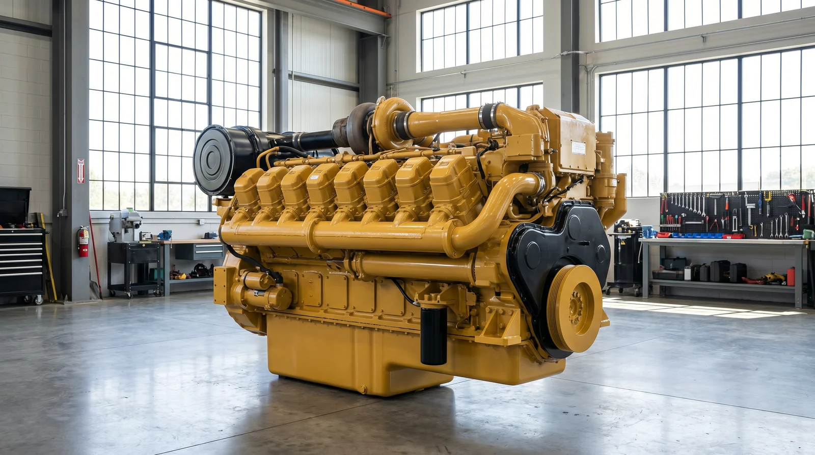 Caterpillar C-Series four-stroke marine main engine