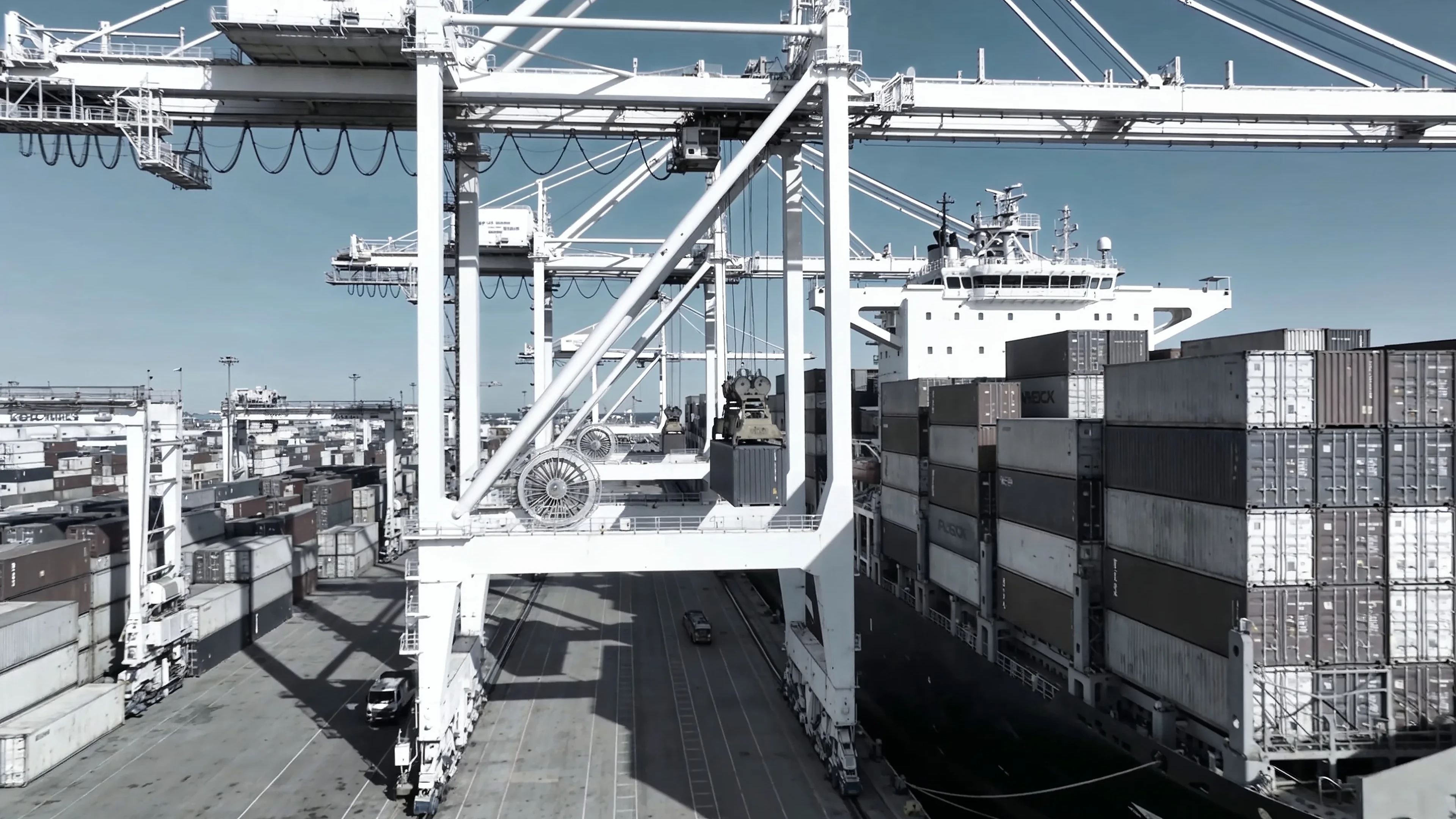 Shenzhen and Qingdao ports China