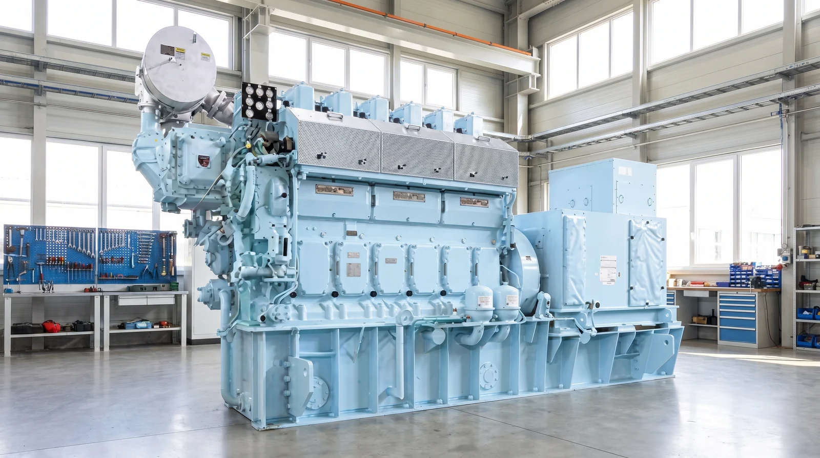 Daihatsu DE series four-stroke marine main engine