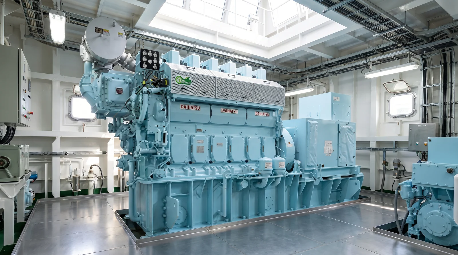 Daihatsu DK medium-speed four-stroke marine auxiliary engine - spare parts supplier