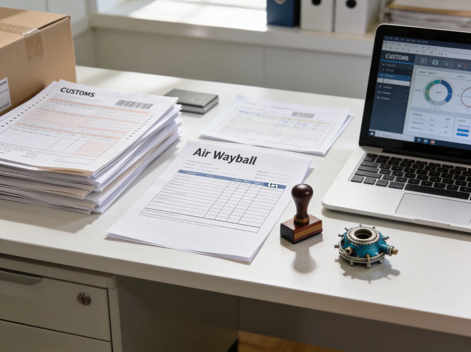 Export and Ship Spares in Transit documentation desk