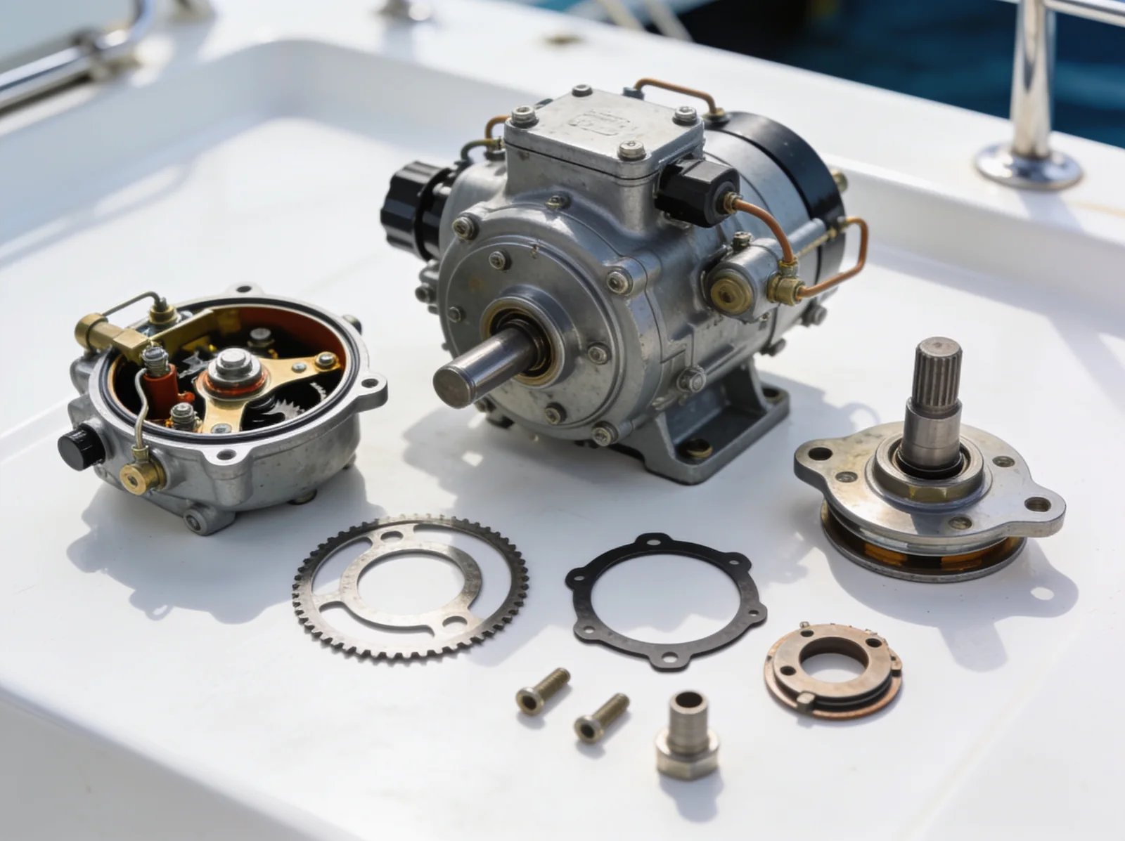 Marine engine governor unit shipped from India for delivery to Egypt