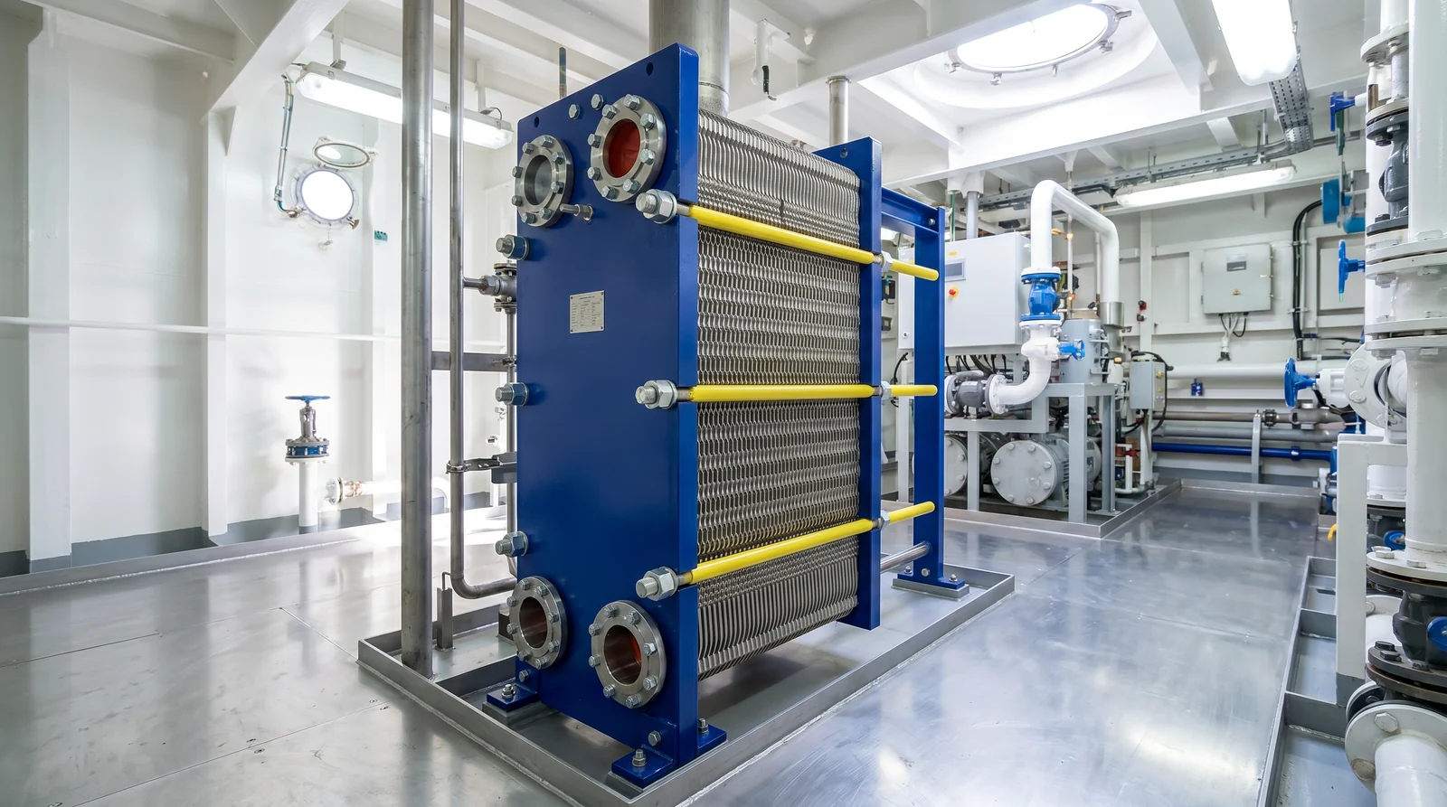 GEA gasketed plate heat exchanger - marine spare parts supplier