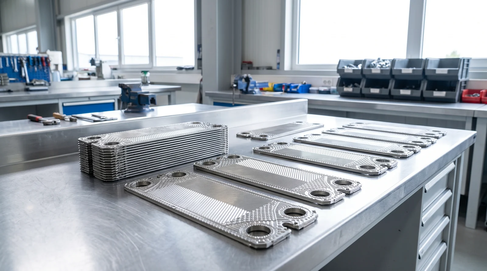 GEA NT-series reconditioned parts beside Alang