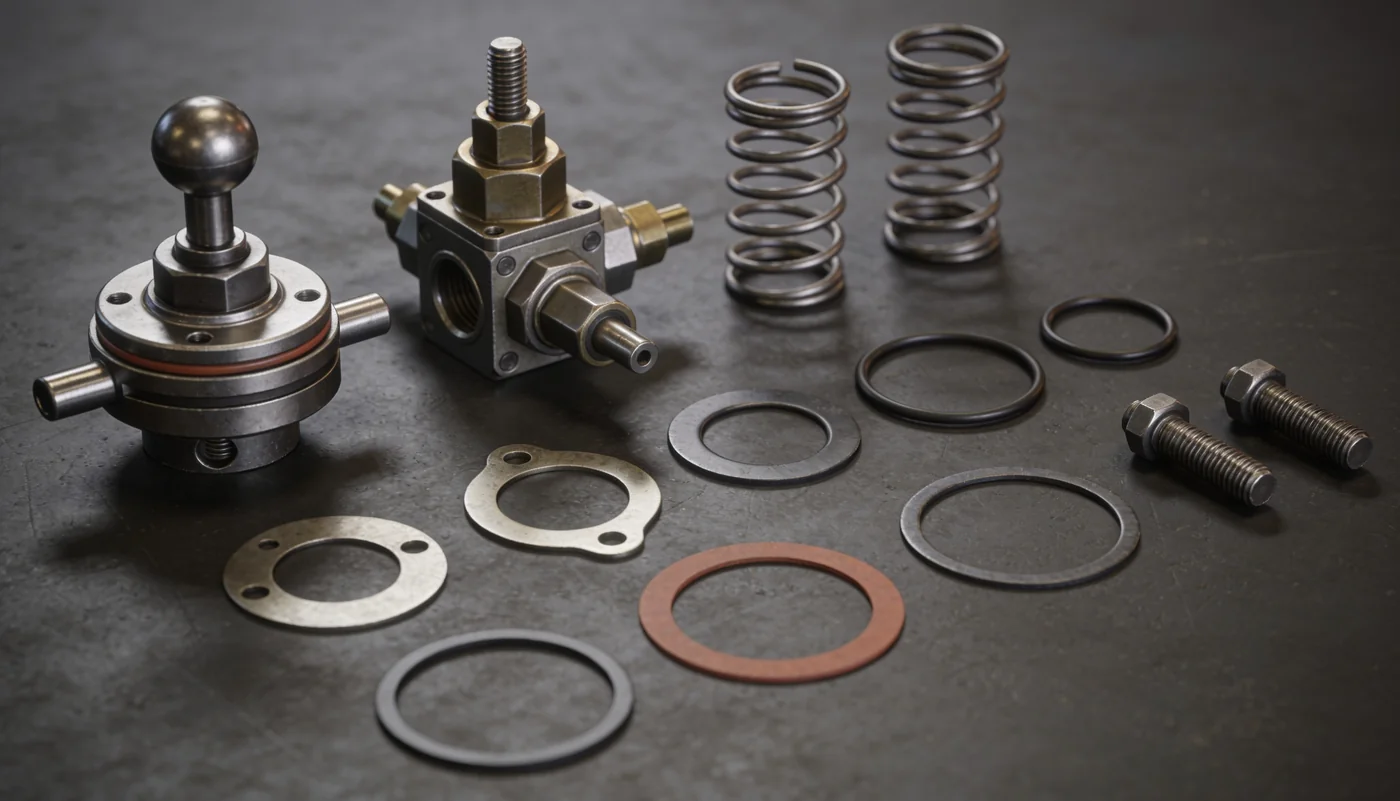 Complete governor overhaul service kit - ballhead, pilot valve, springs, seals