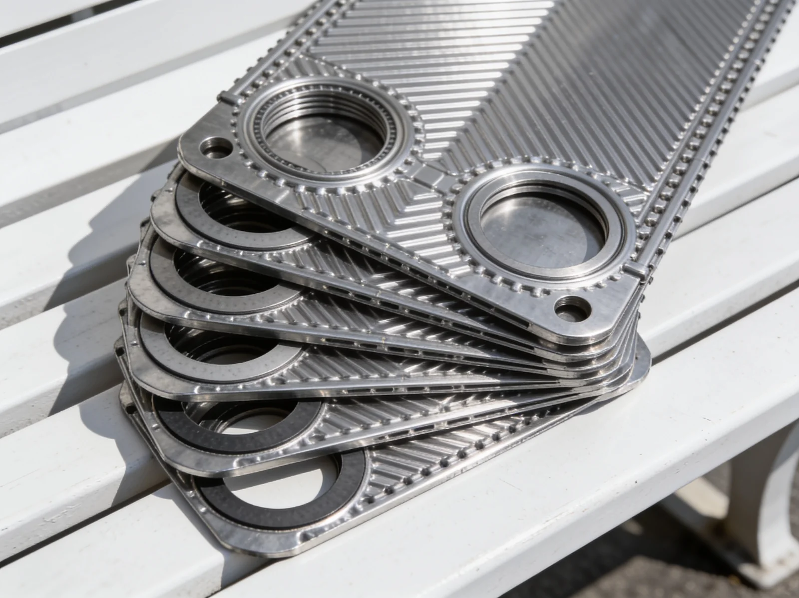 Marine plate heat-exchanger spares for delivery to Port Said