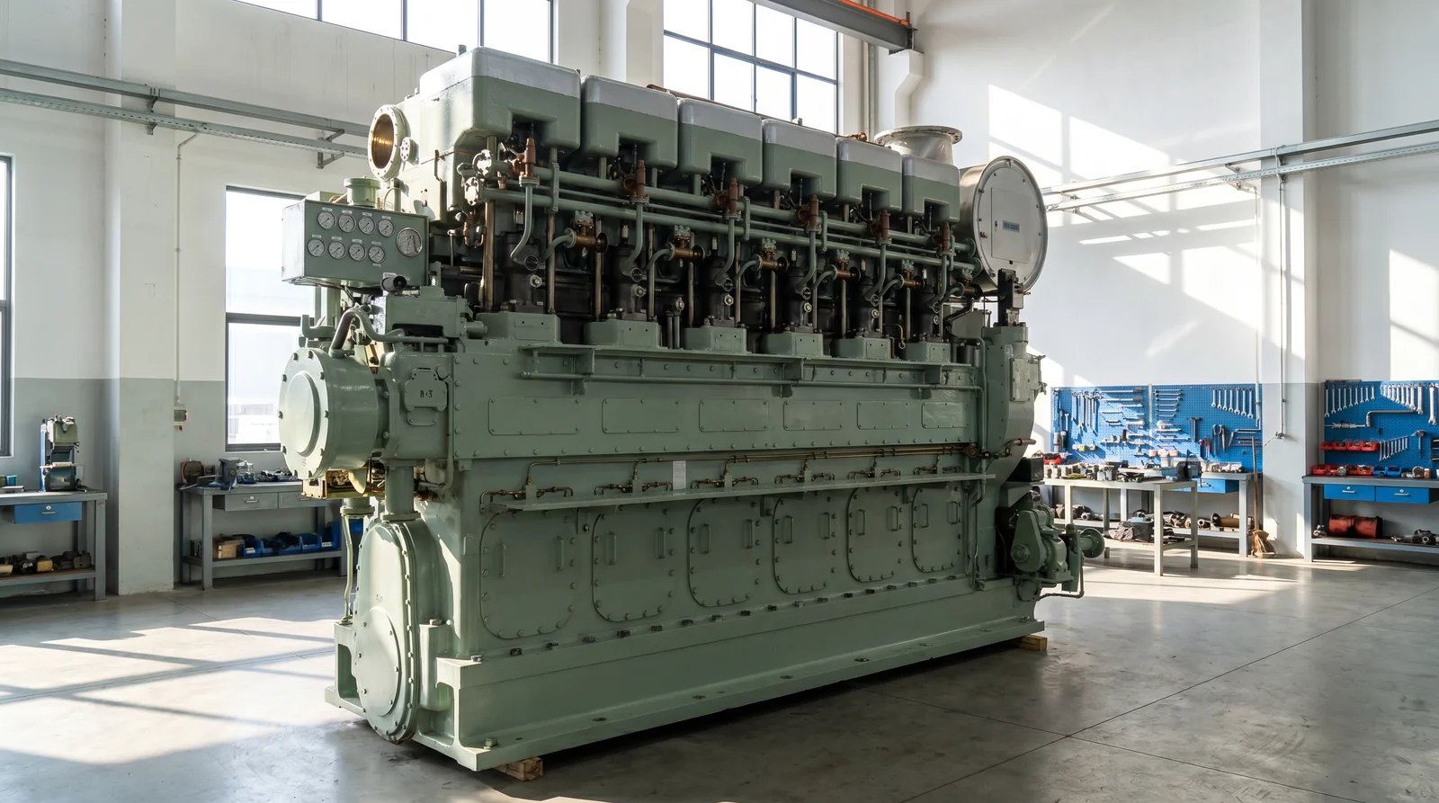 Hanshin LU series four-stroke marine main engine