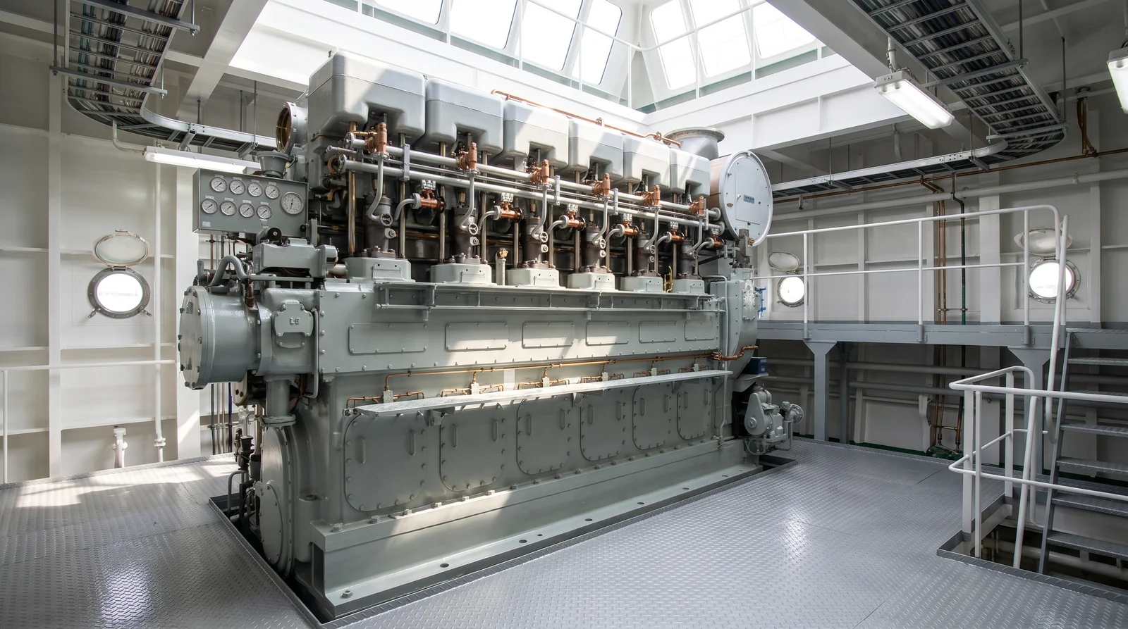 Hanshin LH LU medium-speed four-stroke marine engine - spare parts supplier