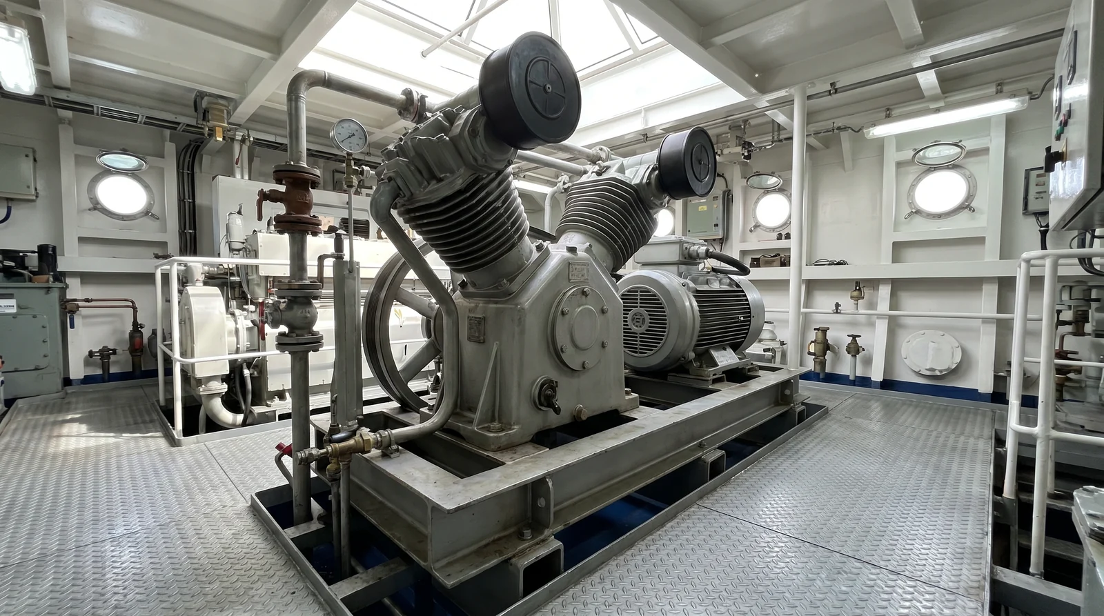 Hatlapa marine reciprocating air compressor - spare parts supplier