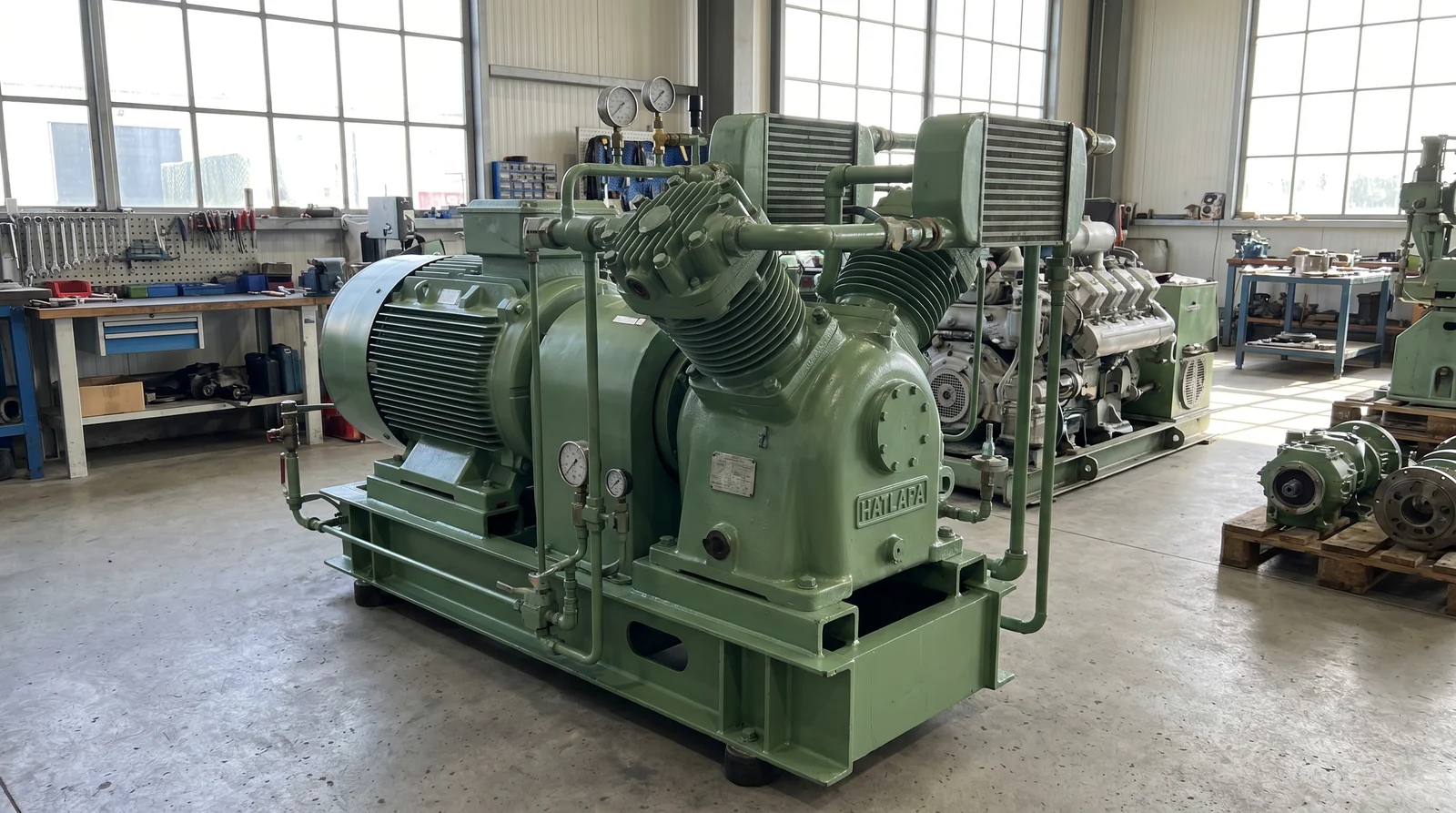 Hatlapa L series two-stage marine main engine