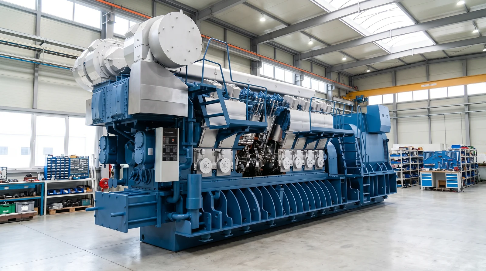 HiMSEN H-series four-stroke marine main engine