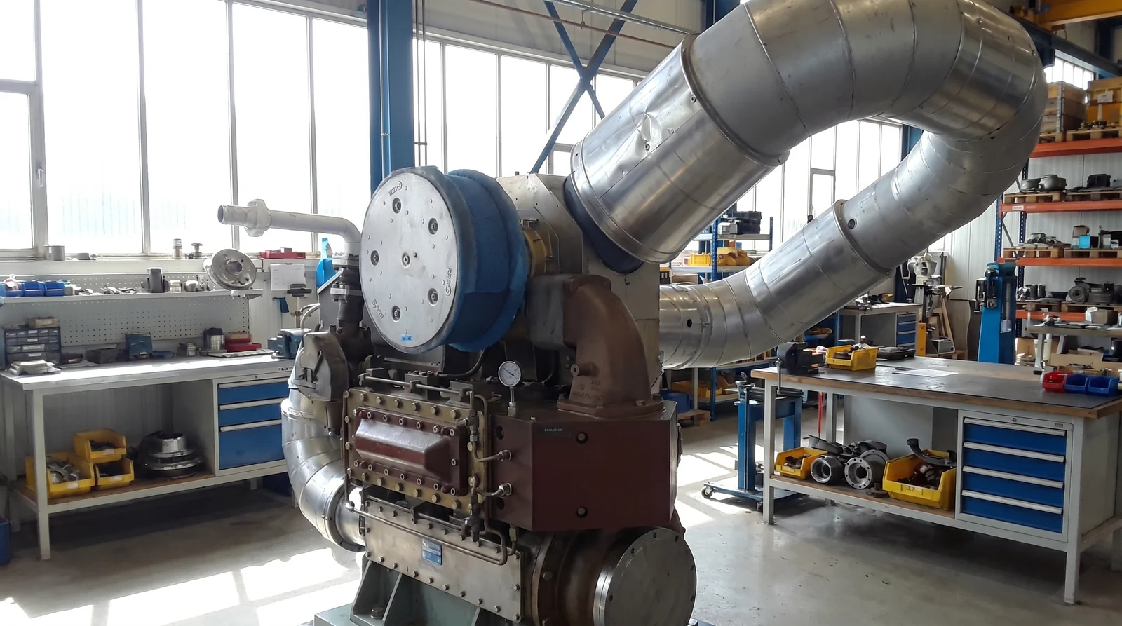 KBB ST series two-stroke marine turbocharger