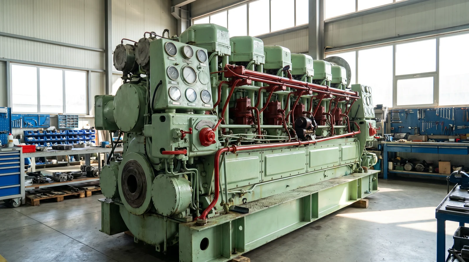 MaK M-series medium-speed four-stroke marine engine - spare parts supplier