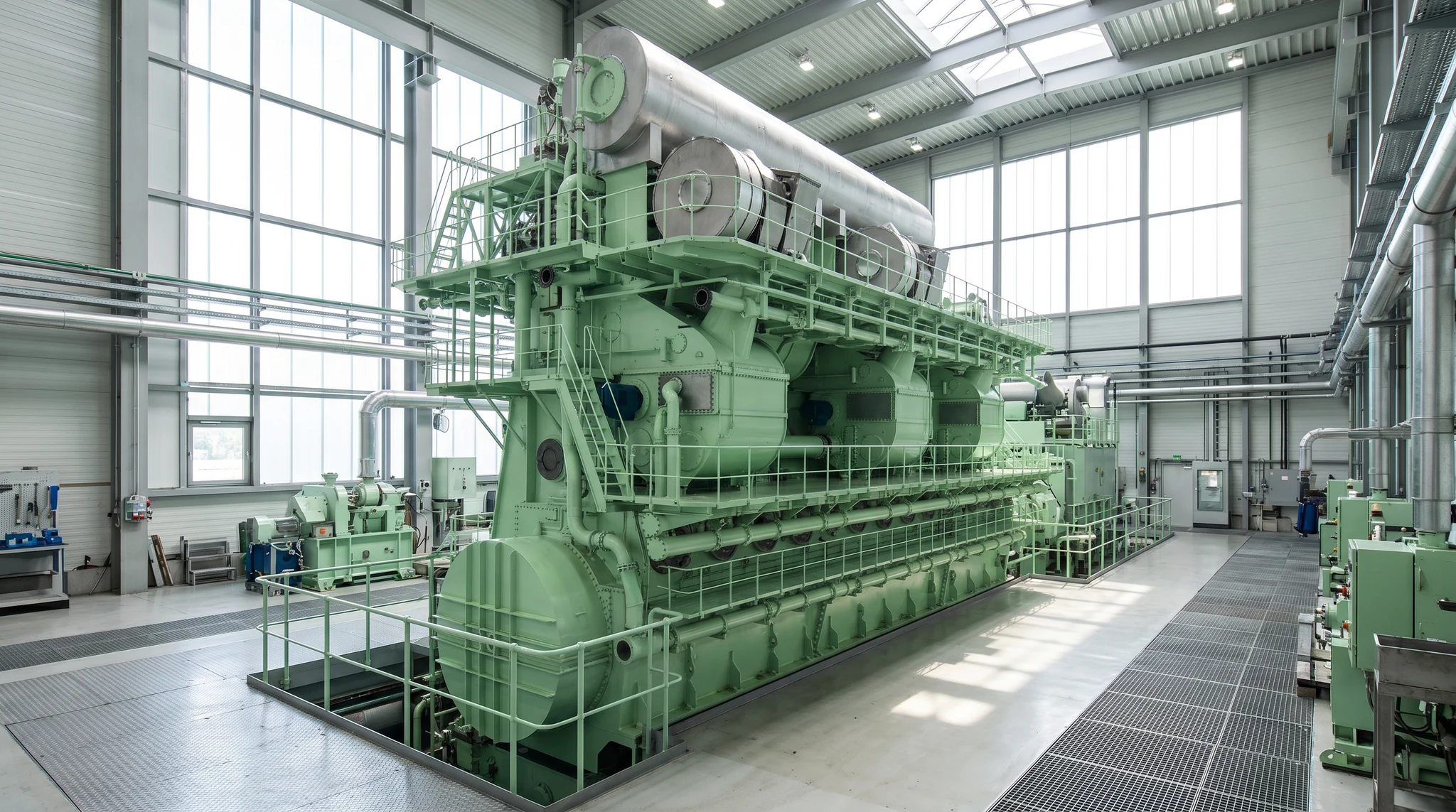 MAN B&W L-series four-stroke auxiliary engine