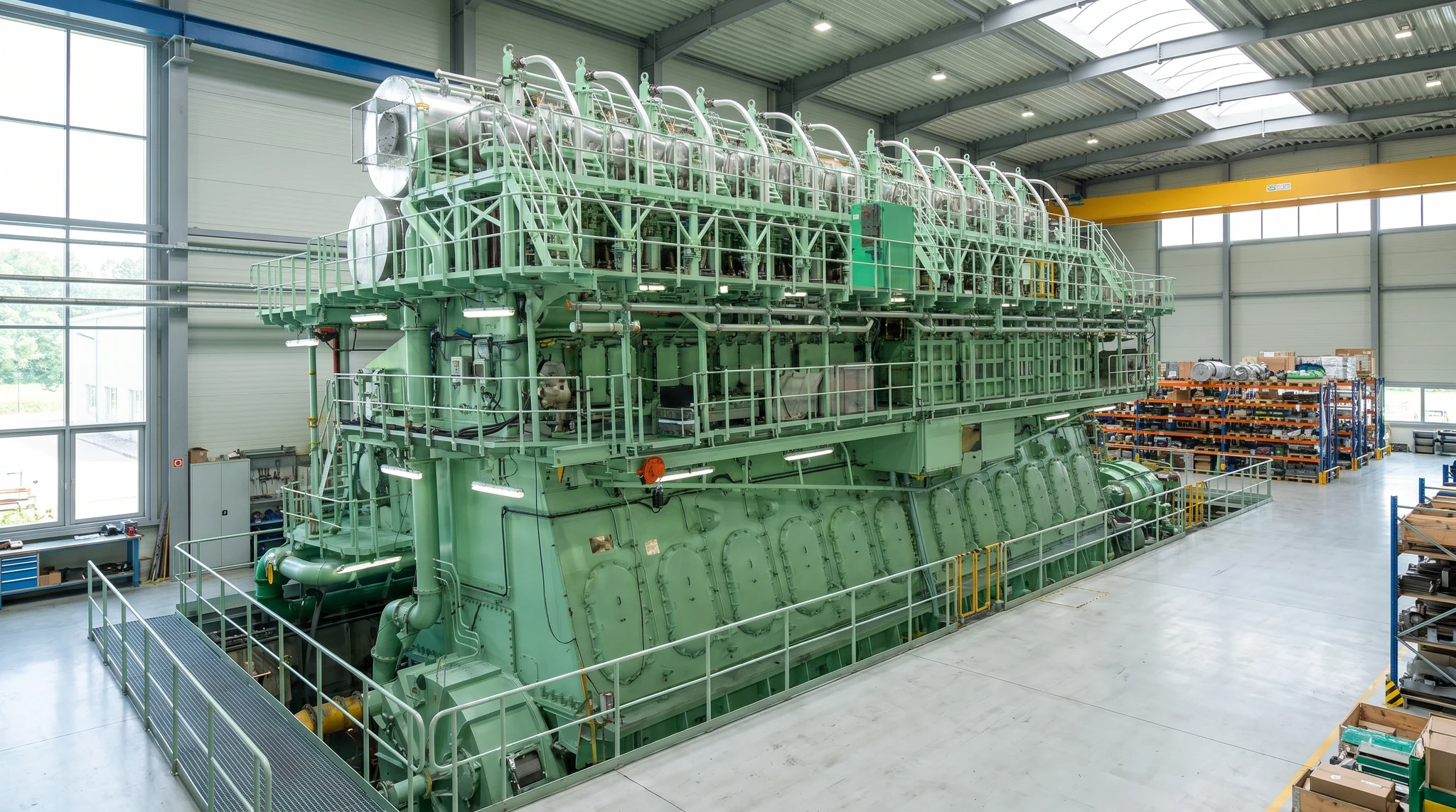 MAN B&W marine two-stroke engine - spare parts supplier