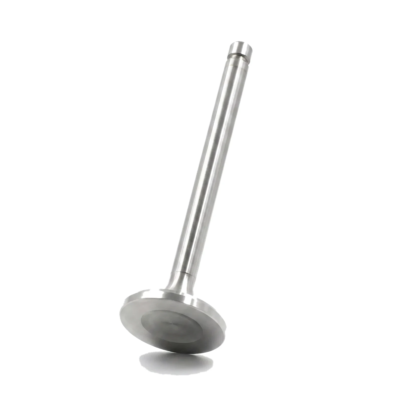 Marine main engine exhaust valve leakage / burnt seat spare part — Likely cause: hot-corrosion deposits (vanadium/sodium) holding the valve off its seat, a worn rotator so the valve stops turning, or a cracked/burnt seat and tired air-spring — blow-past then torches the seat. — genuine, OEM-equivalent and Alang-reconditioned