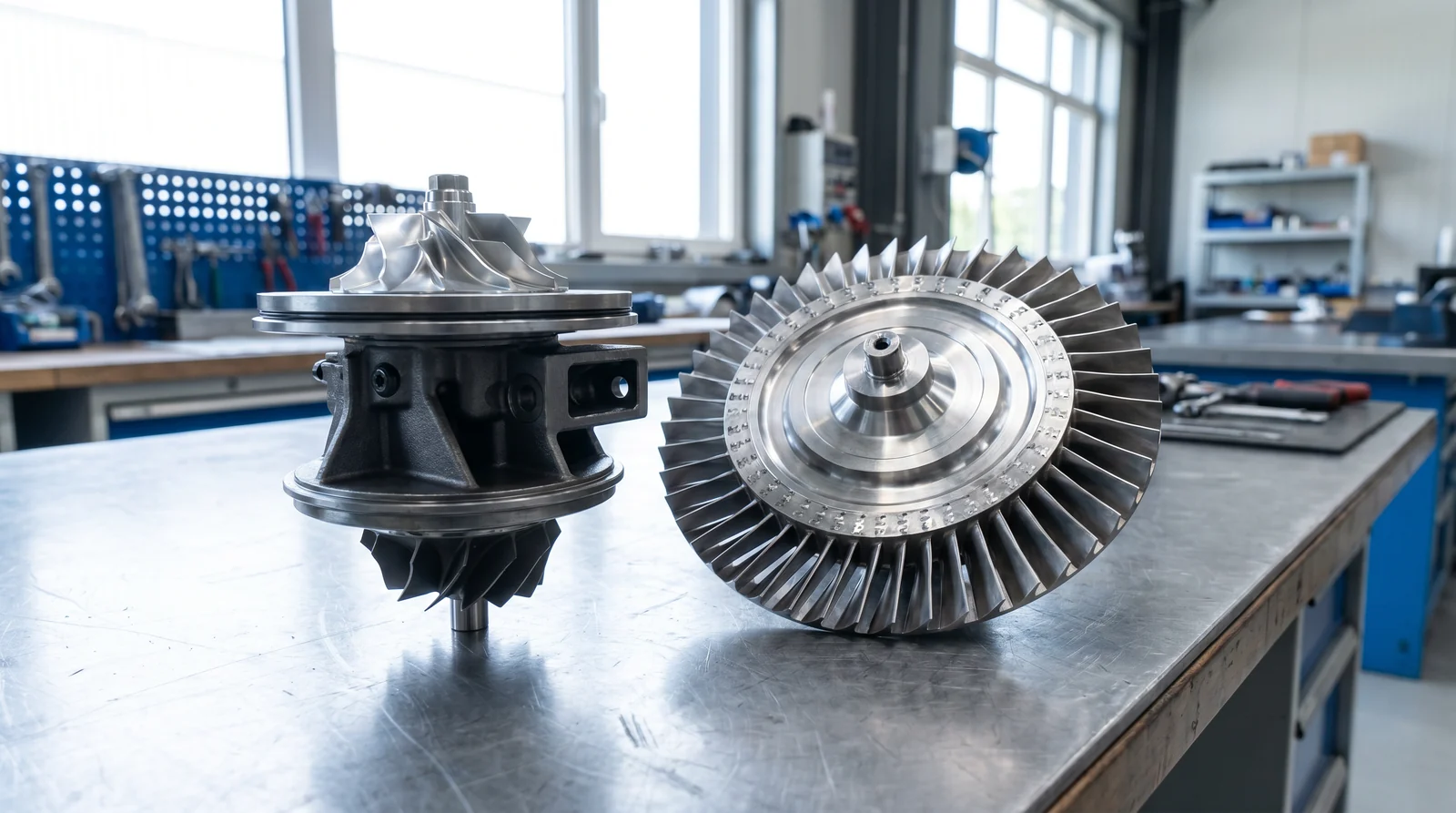 MAN TCA reconditioned parts beside Alang