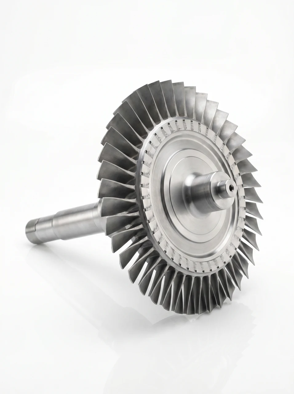 Reconditioned MAN rotor shaft, machined and inspected in India