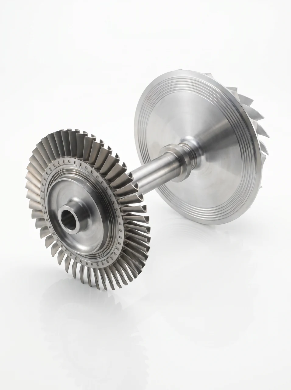 Reconditioned MHI rotor shaft, machined and inspected in India