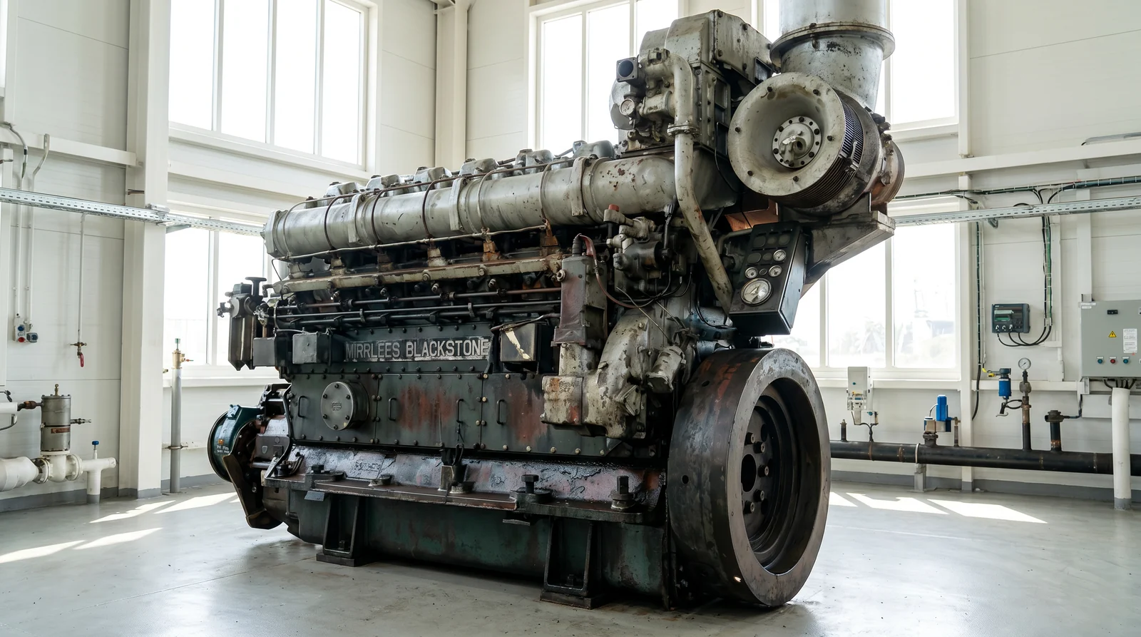 Mirrlees Blackstone ESL medium-speed four-stroke marine engine - spare parts supplier
