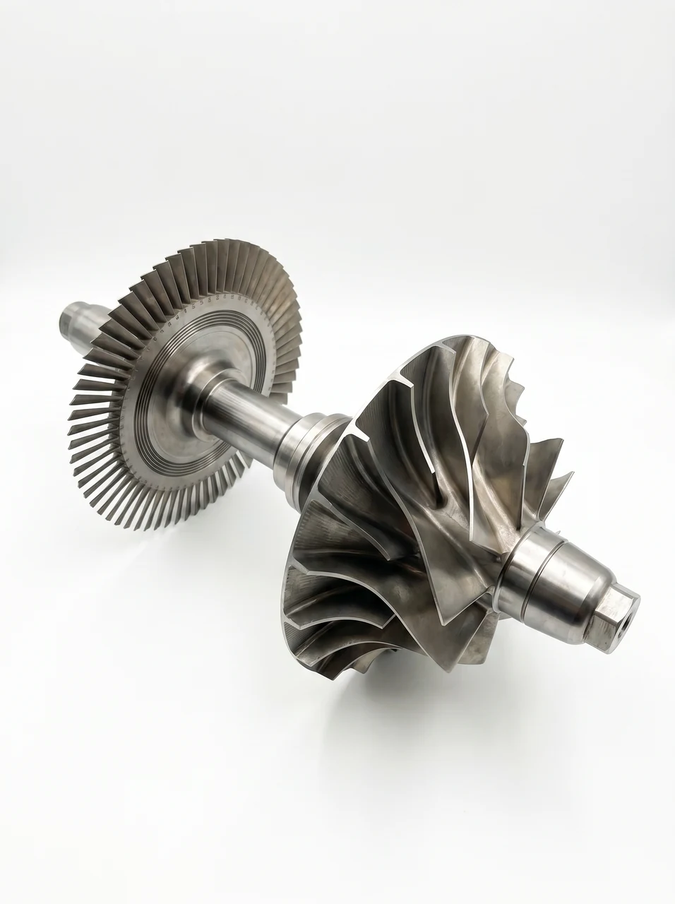 Reconditioned Napier rotor shaft, machined and inspected in India