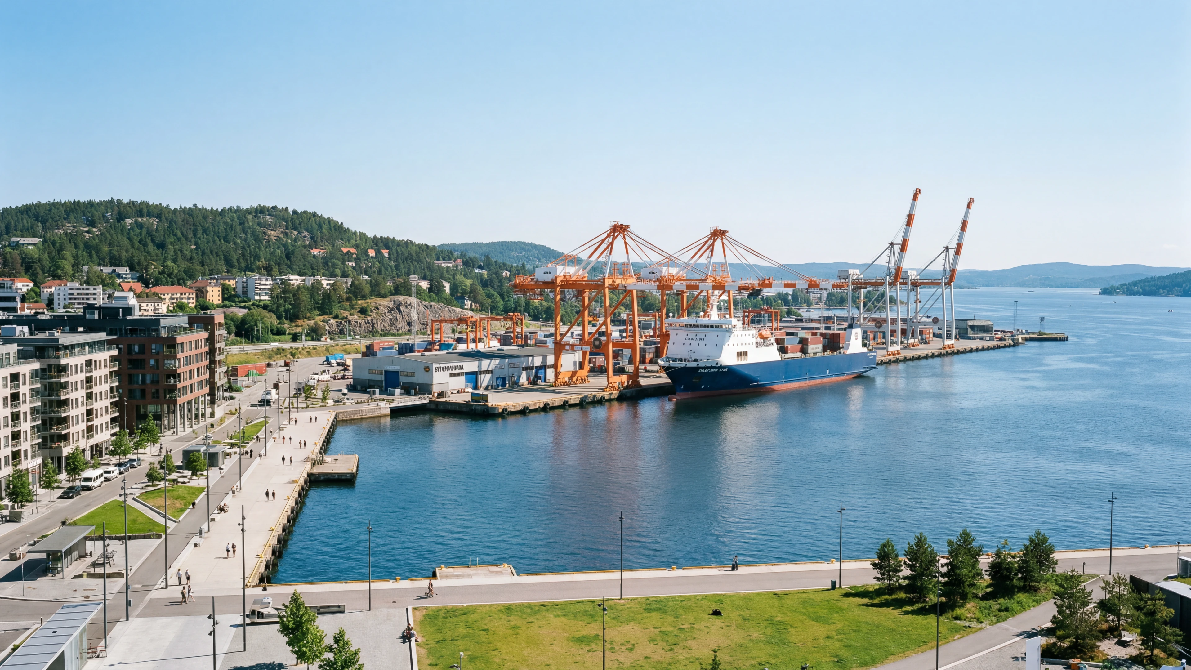 Port of Oslo - marine spare parts delivered to Oslo