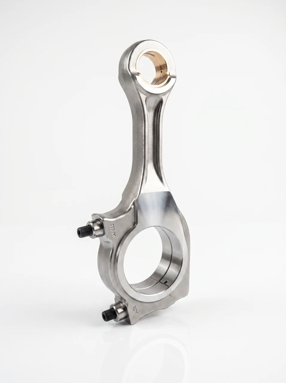 Reconditioned Pielstick connecting rod, machined and inspected in India