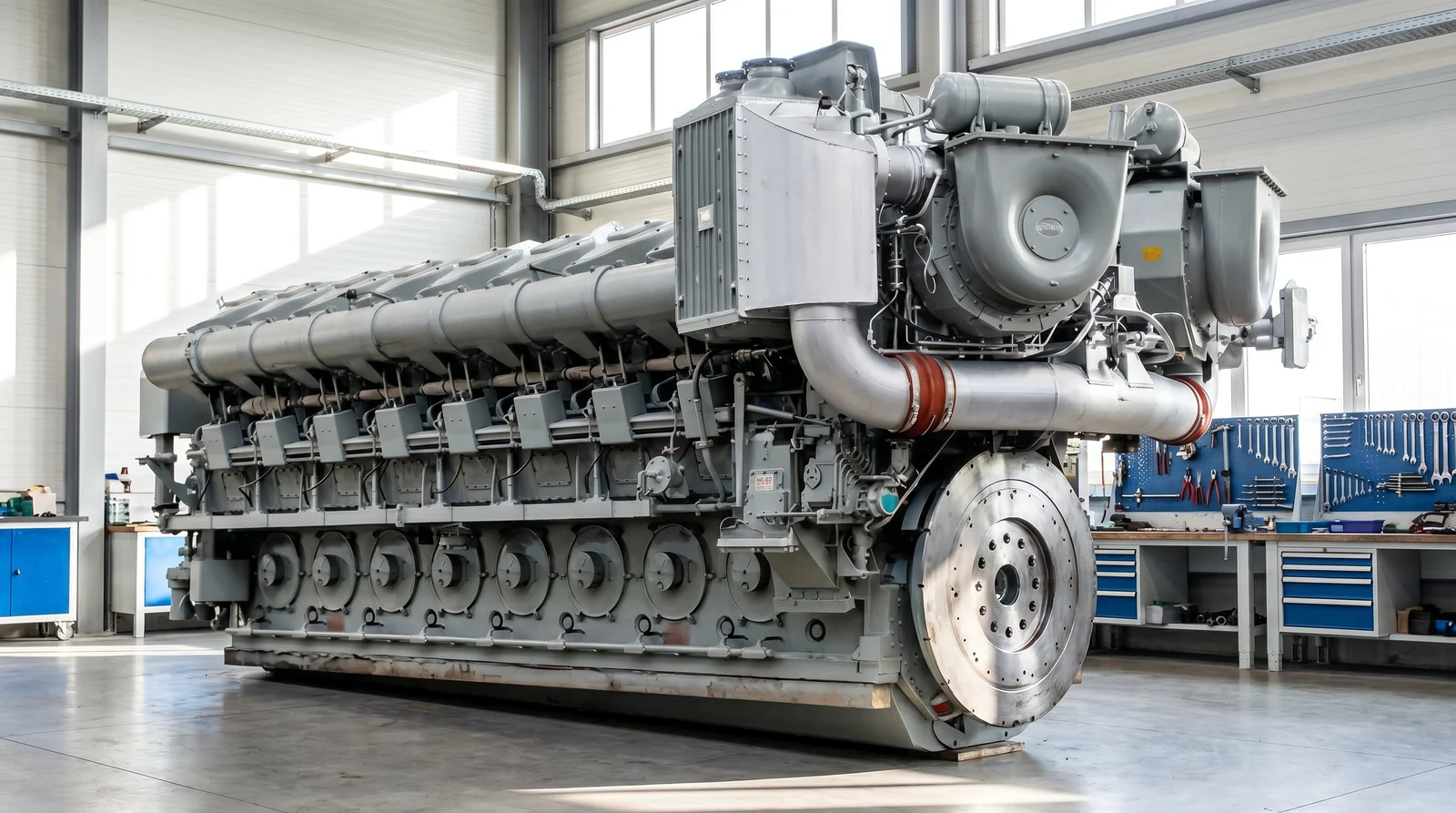MAN PC series four-stroke marine main engine