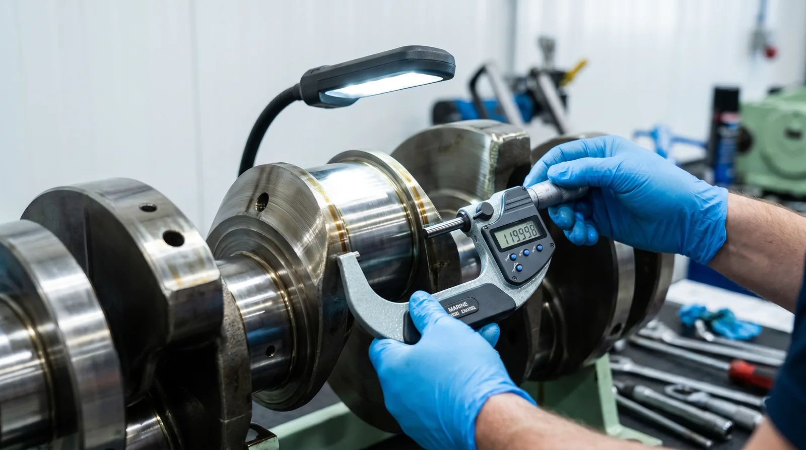 Quality control and measurement of oil separator parts