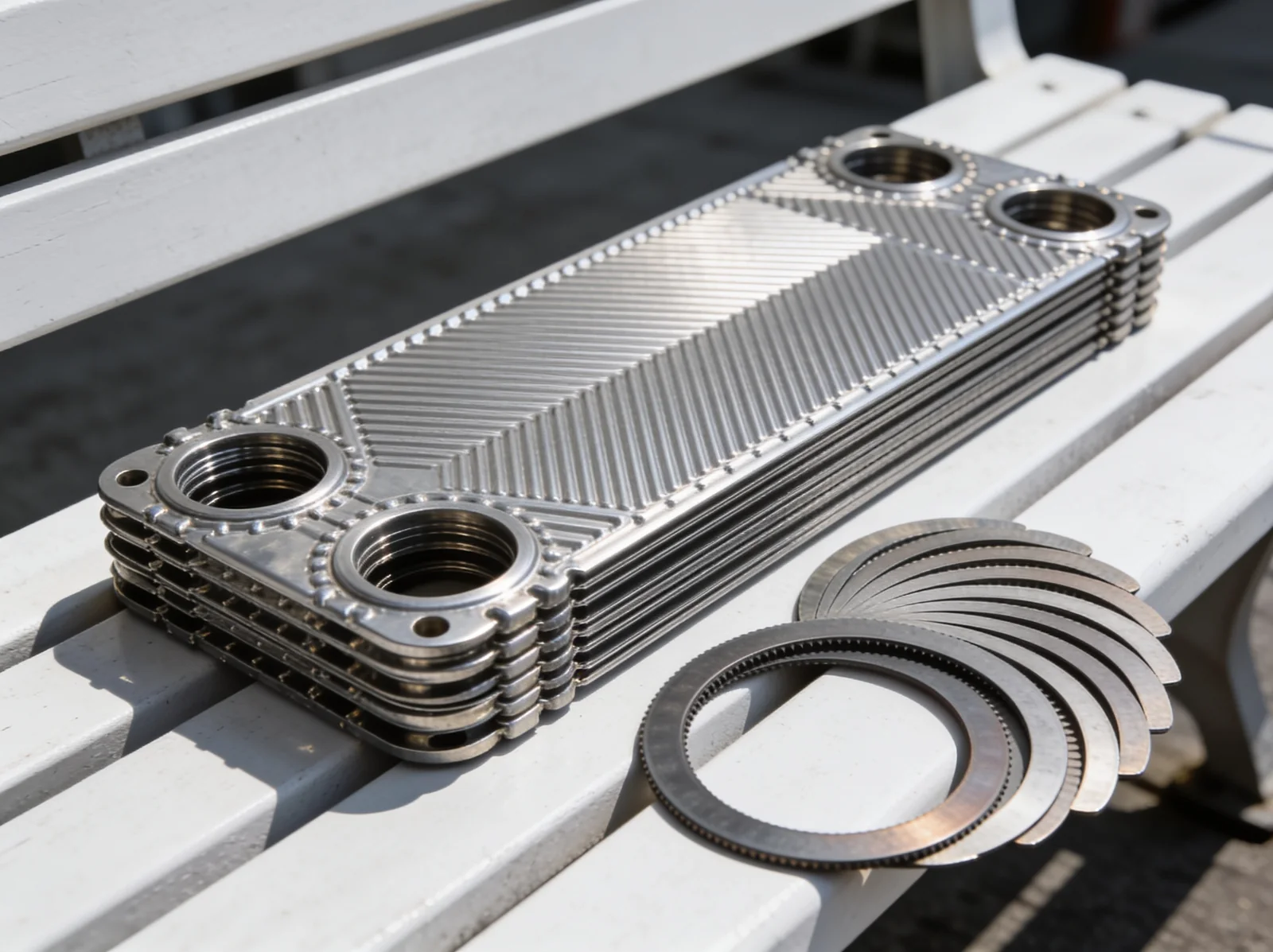 Marine plate heat-exchanger spares for delivery to Tuzla