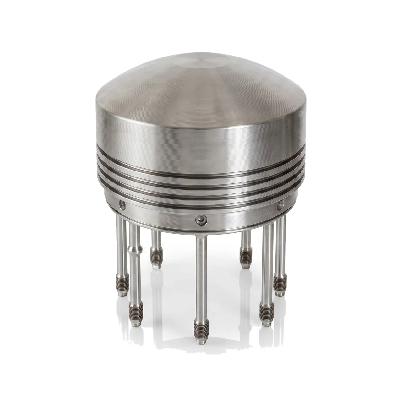Marine main engine blow-by & low compression spare part — Likely cause: worn or gas-blackened piston rings, worn ring grooves, liner wear/ovality beyond limit, or a leaking exhaust valve letting combustion gas escape past the seal. — genuine, OEM-equivalent and Alang-reconditioned
