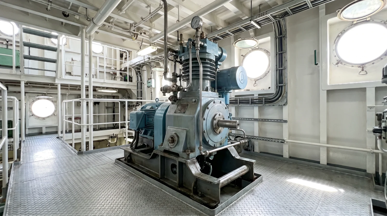 Tanabe marine reciprocating air compressor - spare parts supplier